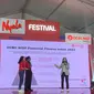 Kunto Aji saat hadir di Nyala Festival di Senayan City Jakarta, 22 Agustus 2023. (Dok: Liputan6.com/dyah)