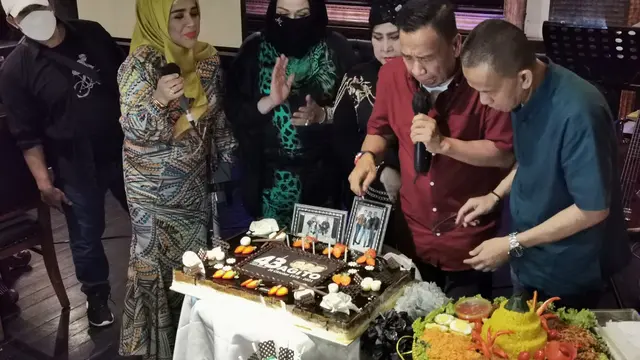 Bagito merayakan ultah ke 43