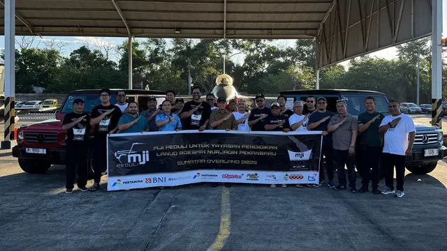 Touring Tahunan, Pecinta Mercedes-Benz G-Class Jelajah Sumatera 959 Km (ist)