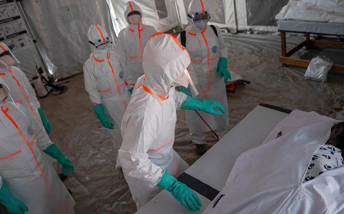FOTO: Ebola Meluas di Kongo , WHO Peringatkan Risiko Wabah Membesar