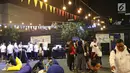 Peserta mengikuti kegiatan dalam rangkaian acara Hipmi Jaya Karnaval di Jakarta, Minggu (16/12). Acara Karnaval ini bertujuan sebagai ajang silaturahmi secara kekeluargaan dengan beragam kegiatan lomba. (Liputan6.com/Immanuel Antonius)