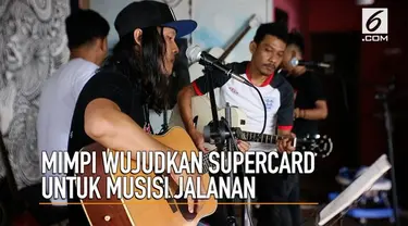 Institut Musik Jalanan menginisiasi adanya supercard untuk lebih menyejahterakan musisi layanan di Indonesia.