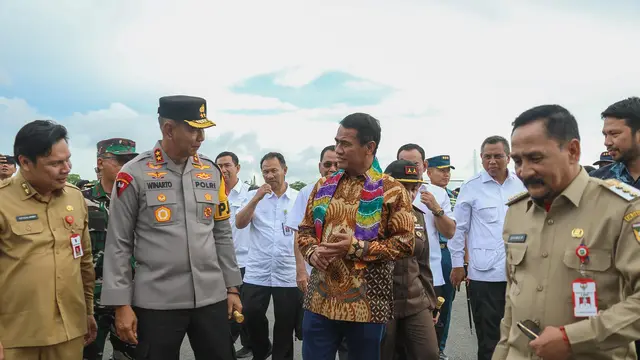 Mentan Amran Sulaiman Targetkan Cetak Sawah 500.000 Hektare di Kalsel