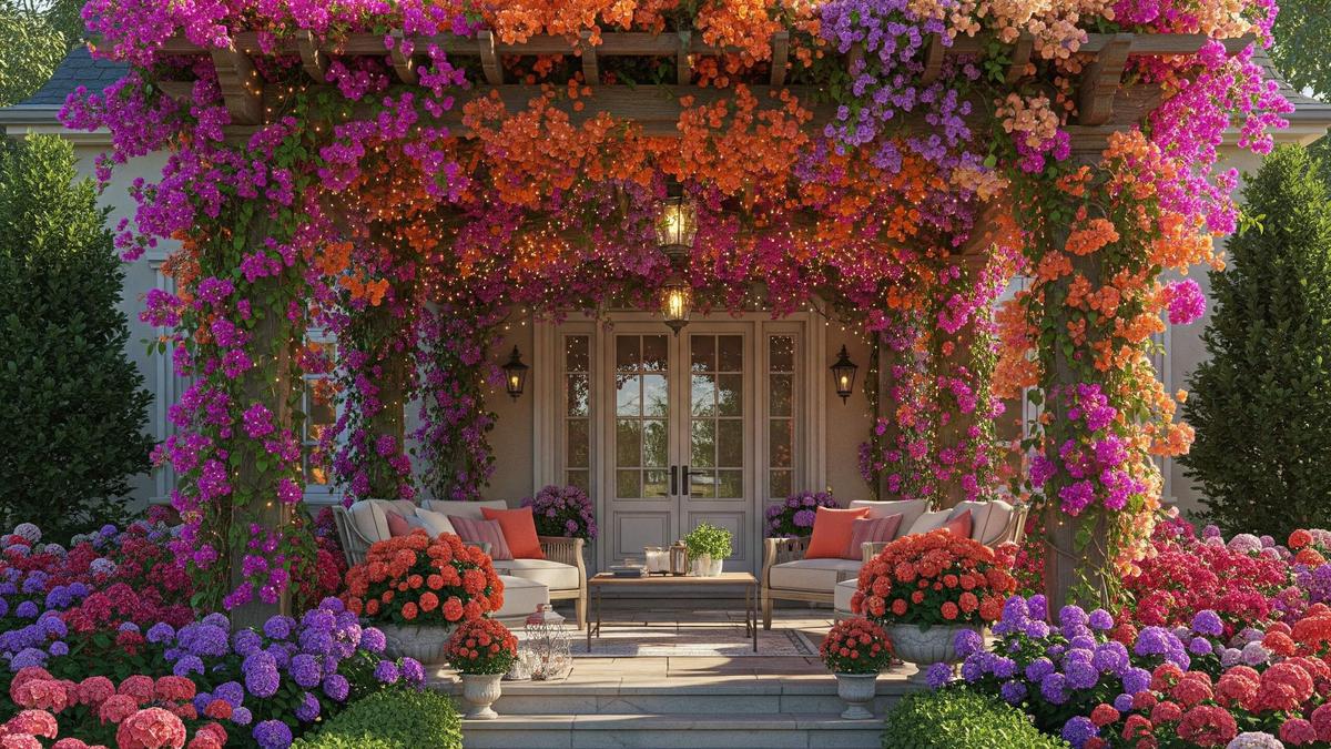 7 Model Teras Rambat ala Secret Garden, Romantis dan Privasi Terjaga