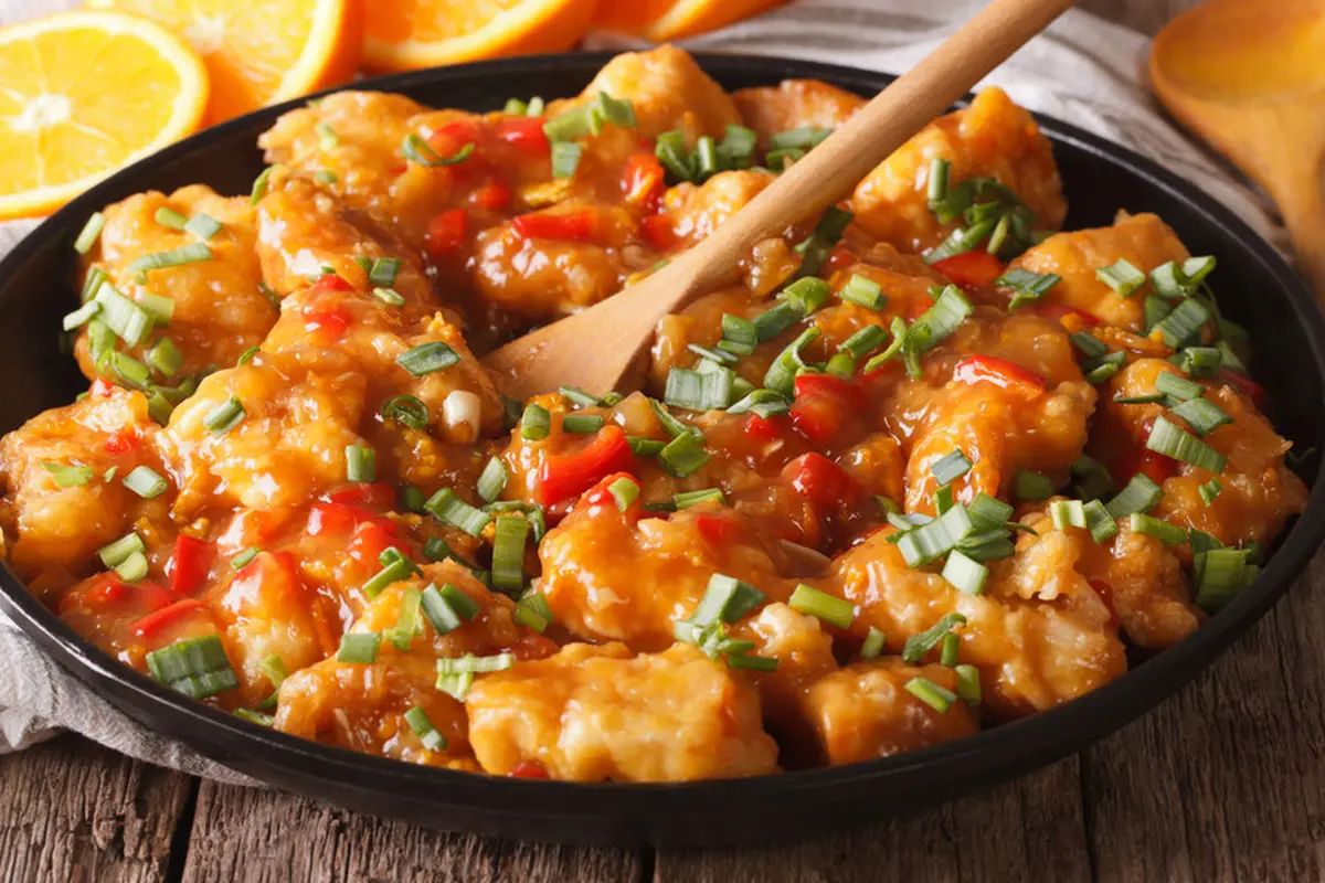ayam saus padang asam manis saus lemon
