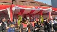 Kick-off Nasional Kejuaraan Antarkampung (Tarkam) 2023 berlangsung di Serpong, Tangerang Selatan, Sabtu (19/8). Lebih 1.500 peserta dari seluruh kecamatan di Tangsel ikut ambil bagian. (foto: Kemenpora)