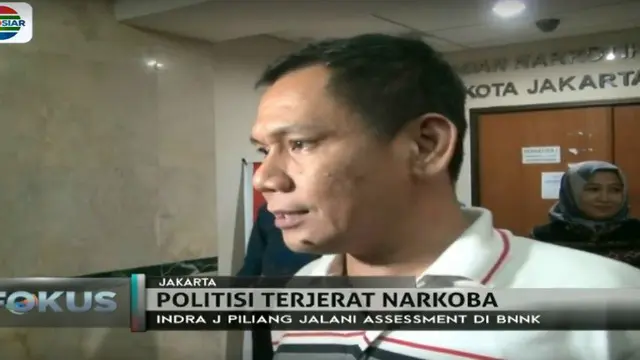 Indra J Piliang Jalani Assessment di BNNK