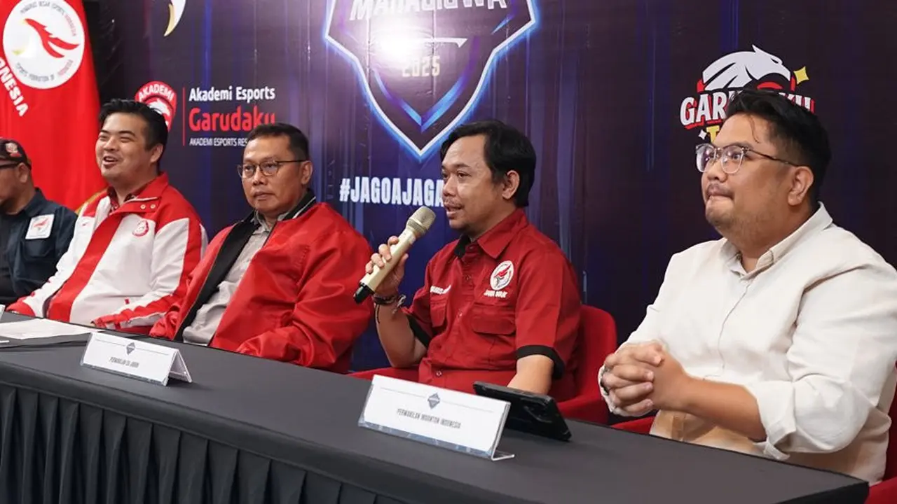 Konferensi pers PB Esports Indonesia terkait Liga Esports Nasional Mahasiswa 2025 (c) PB ESI