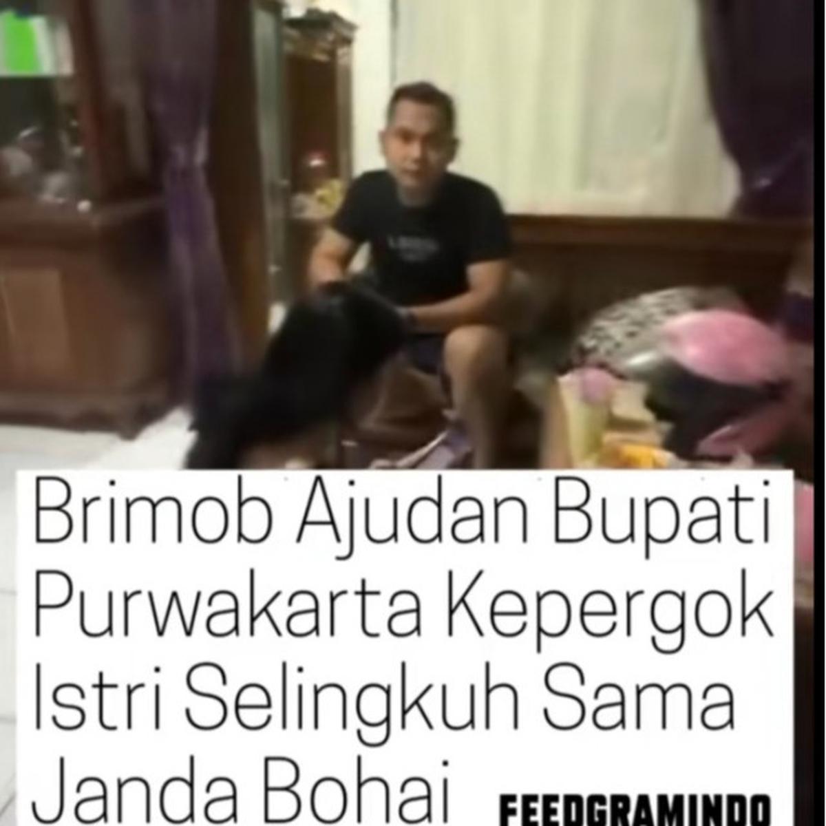 Ajudan Bupati Purweakarta tepergok selingkuh