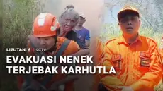 Nenek berusia 80 tahun terjebak di tengah hutan pinus yang terbakar. Korban ditemukan petugas yang sedang melakukan pemadaman api.