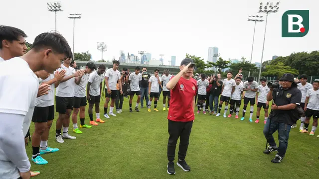 Latihan Timnas Indonesia U-20 untuk Piala Asia U-20 2023