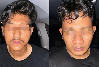 Dua dari empat begal modus jual motor COD di Way Kanan, Lampung diringkus polisi. Foto: (Liputan6.com/Dok. Istimewa).