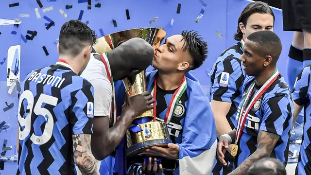 Perayaan Inter Milan Raih Scudetto Liga Italia