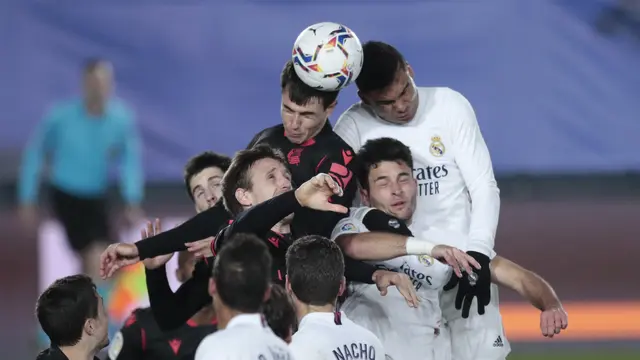Real Madrid Ditahan Imbang Real Sociedad di Bernabeu