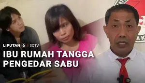 Miris! Ibu Rumah Tangga Pakai Sabu di depan Anak Balitanya