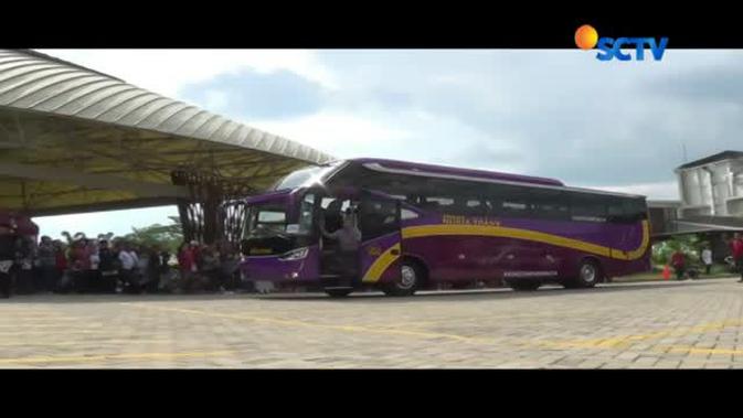  Kontes  Bus  Telolet Menarik Para Bus  Mania News Liputan6 com