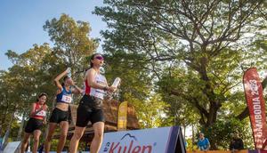 Atlet atletik Indonesia yang tampil di SEA Games 2025, Violine Intan Puspita. (UNY)