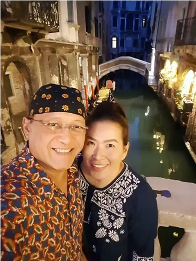 Mario Teguh dan Linna Teguh (Instagram/@marioteguh)