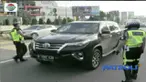 Kendaraan yang berplat angka belakang tidak sesuai akan langsung ditilang polisi.