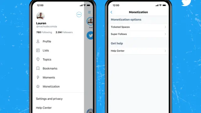 Bilah Monetisasi di Twitter