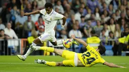 Real Madrid kalah 2-3 dari Villarreal pada pekan ke-28 Liga Spanyol. (AP Photo/Jose Breton)