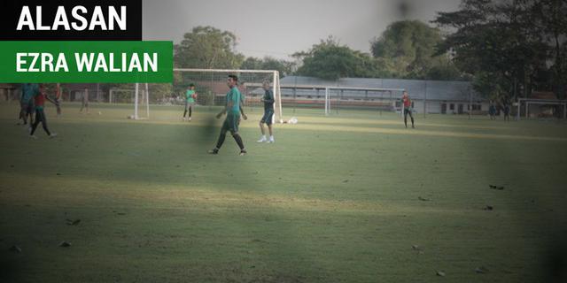 VIDEO: Ini Alasan Ezra Walian Belum Bersama Timnas Indonesia U-22