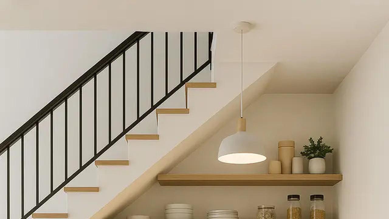 7 Desain Dapur Dekat Tangga, Inspirasi Interior Rumah Tahun 2025