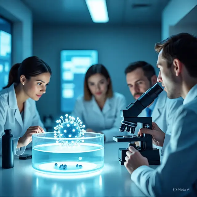 Ilustrasi Penemuan Virus.