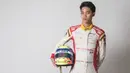 Usai menjadi juara Formula 4 South East Asia 2016-2017, Presley Martono kini diproyeksikan untuk naik kelas ke F3 Eropa. (Bola.com/Vitalis Yogi Trisna)