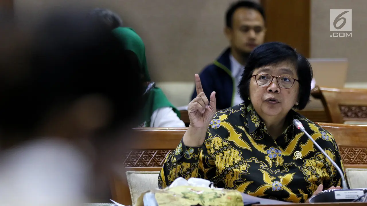 Menteri LHK Bahas Isu Tambang dan Sampah Plastik Bersama DPR