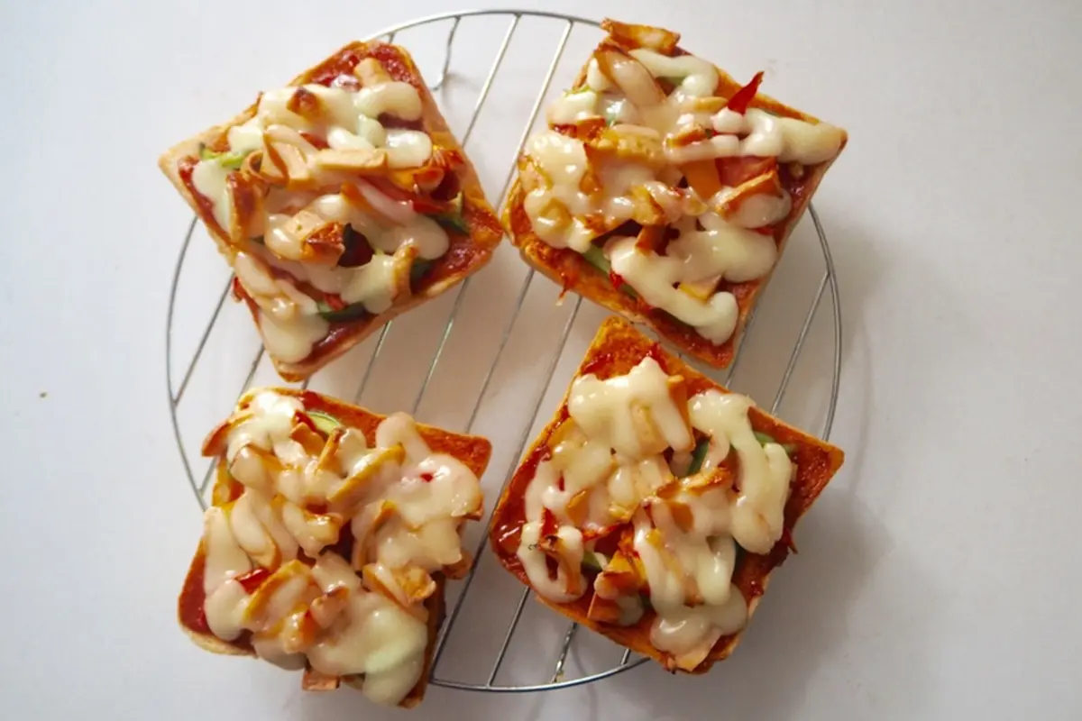 pizza roti tawar