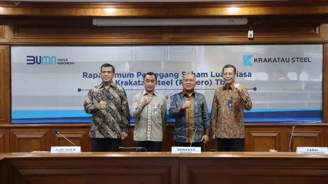 RUPSLB PT Krakatau Steel Tbk (KRAS), Kamis (19/5/2022) (Dok: PT Krakatau Steel Tbk)