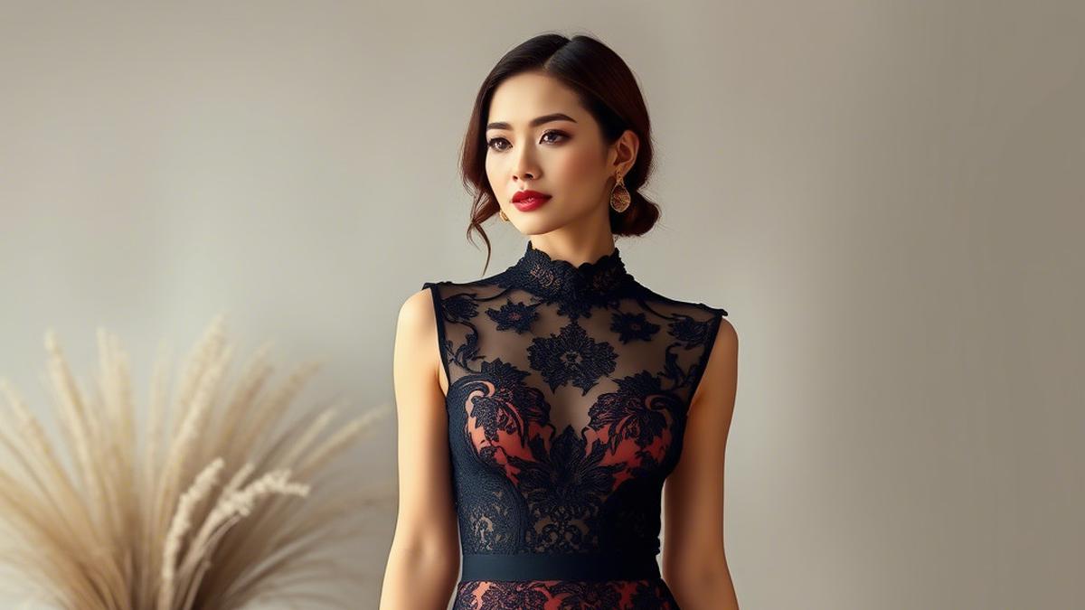 10 Model Dress Brokat Terbaru untuk Tampil Menawan di 2025, Modis dan Kekinian