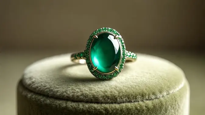 Cincin Permata Hijau Ini Ngetren Terus, Nggak Pernah Basi