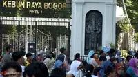[VIDEO] Kebun Raya Bogor Dipadati Wisatawan