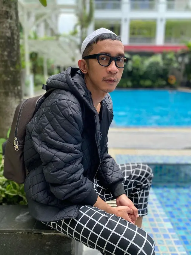 Aming berpenampilan beda (instagram/amingisback)