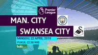 Premier League Manchester City Vs Swansea City (Bola.com/Adreanus Titus)