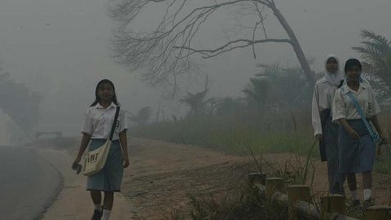 Polisi paksa PT Guna Dodos ikut padamkan lahan yang terbakar