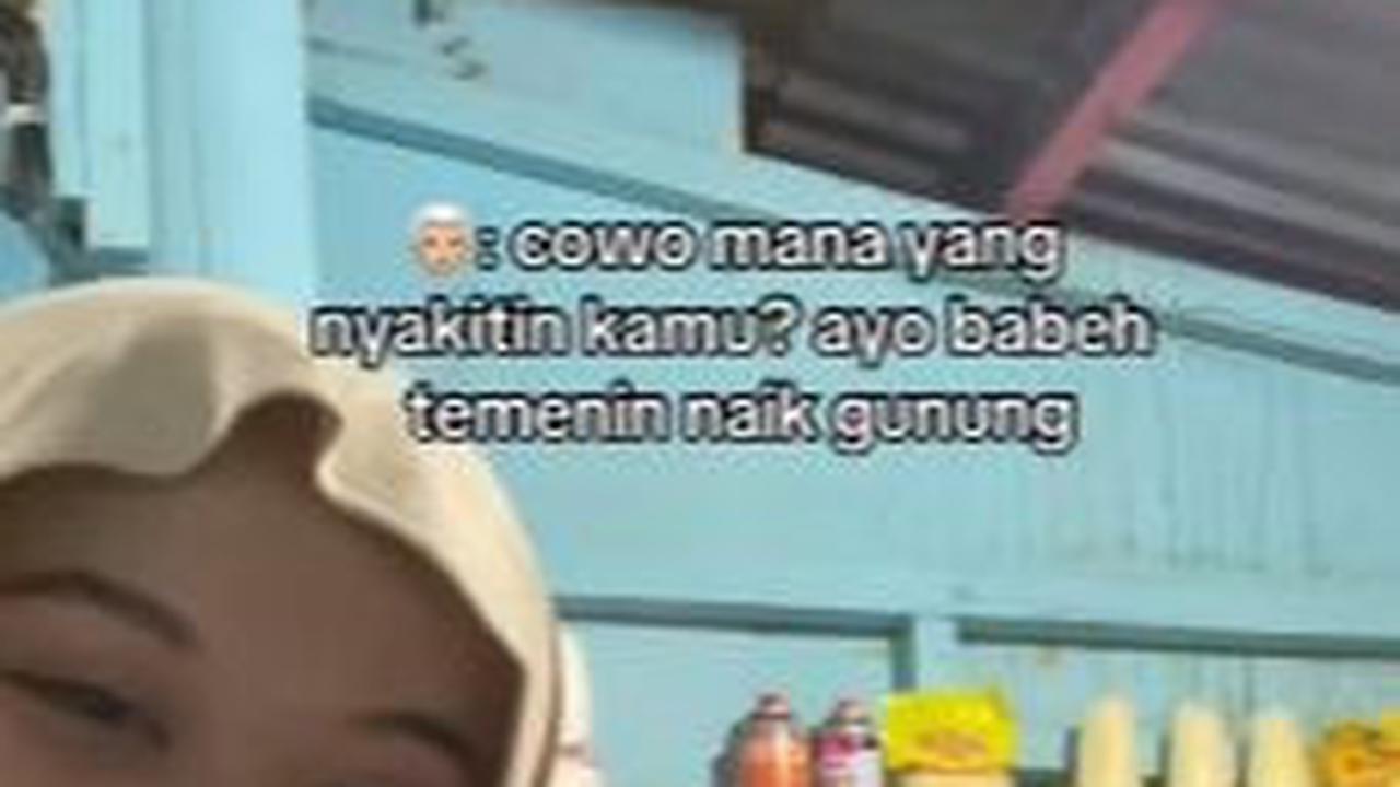 "Cowok mana yang nyakitin kamu? Ayo babeh temani naik gunung," tulisnya, demikian dikutip dari keterangan unggahan.<br>