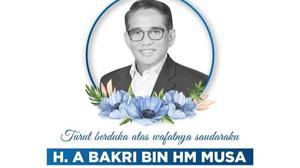 Politikus PAN Meninggal, Ahmad Bakri Wafat Usai Dirawat Sejak Mei