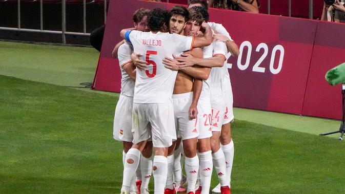 sepak bola olimpiade tokyo 2020: bungkam jepang, timnas spanyol jumpa brasil di final