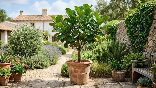 Pohon Ara dalam Pot