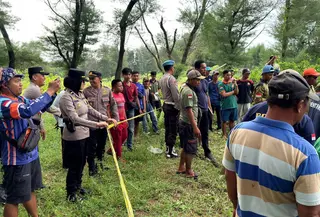 Jenazah pria asal Jakarta ditemukan di Parangtritis. (Istimewa)
