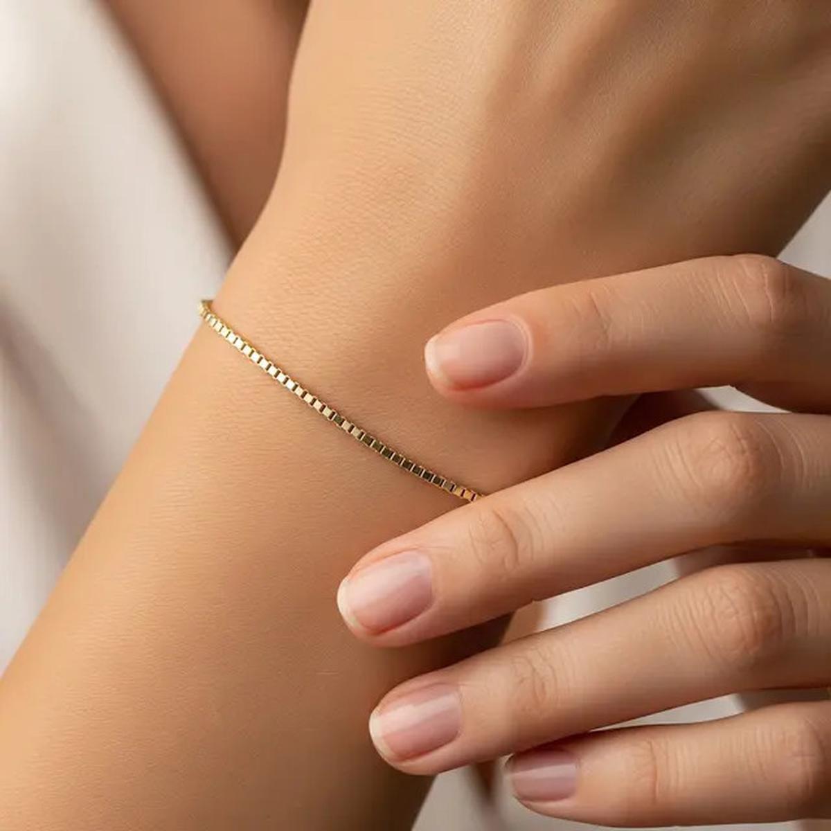 8 Model Gelang Rantai 2 Gram Polos yang Kecil tapi Berkilau Cantik