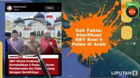 Cek Fakta klarifikasi SBY