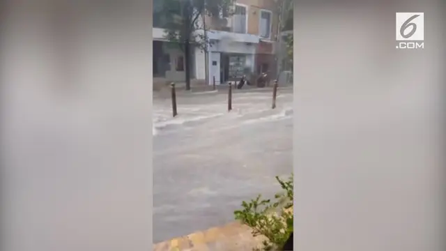 VIDEO: Perancis Dihantam Banjir Bandang, 1600 Dievakuasi