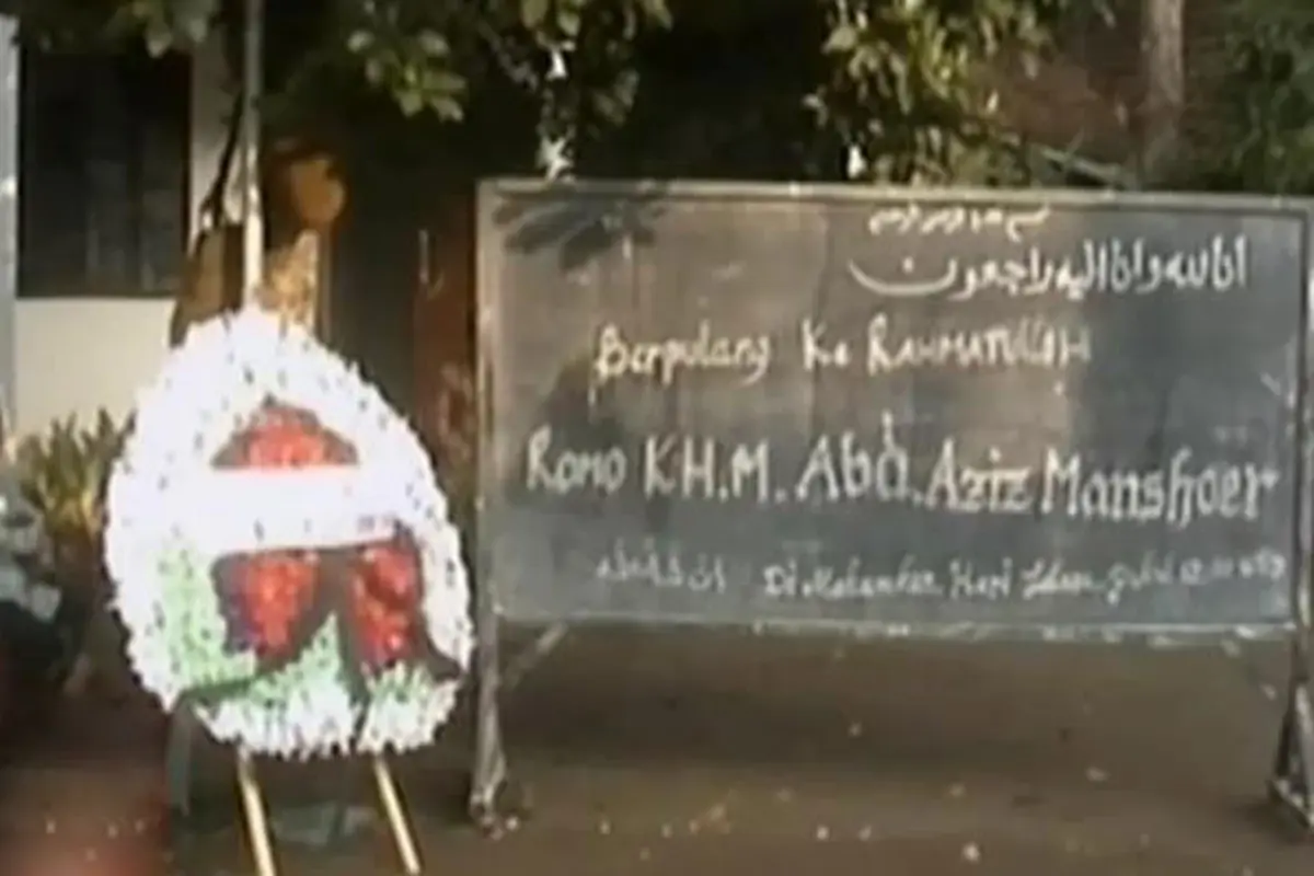 Kilas Indonesia: Rumah Duka Ketua Dewan Syuro PKB Wafat Ramai