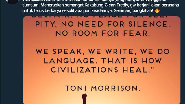 Unggahan Ernest Prakasa