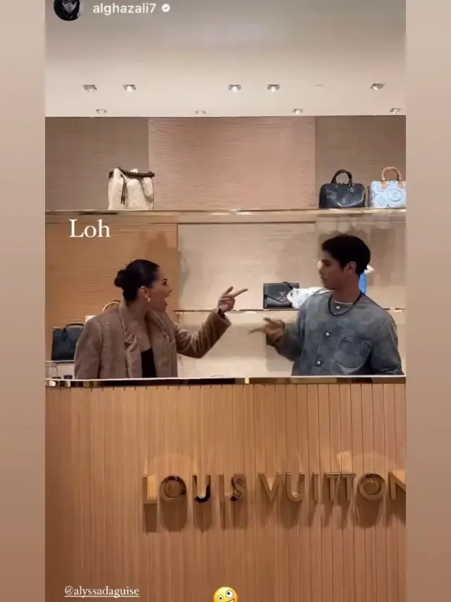 Alyssa Daguise dengan Al Ghazali