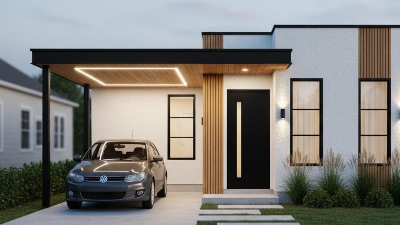 8 Trik Menata Carport Rumah Sempit agar Akses Mobil Tetap Mudah, Aman dan Nyaman